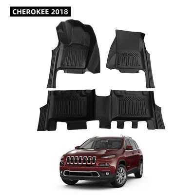 چیروکی 2018 کے لئے عراق گرم ، شہوت انگیز فروخت 5D TPE کار فلور چٹائی